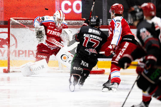Timrås målvakt Jacob Johansson