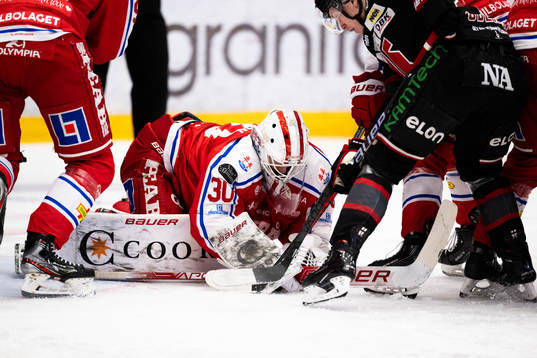 Timrås målvakt Jacob Johansson