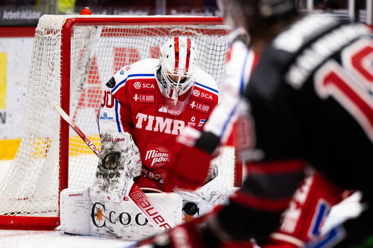 Timrås målvakt Jacob Johansson