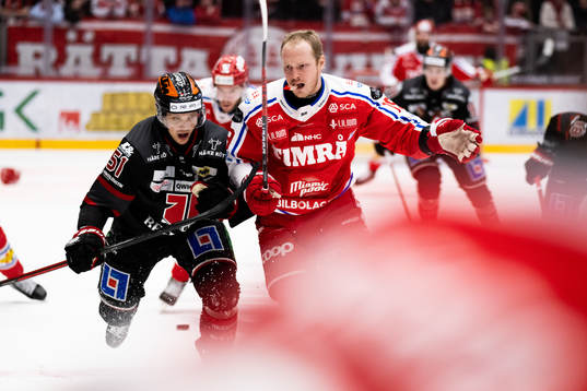 Örebros Kristian Näkyvä och Timrås Erik Andersson
