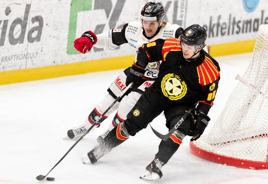 Malmö Redhawks Marcus Sylvegård och Brynäs Dmytro