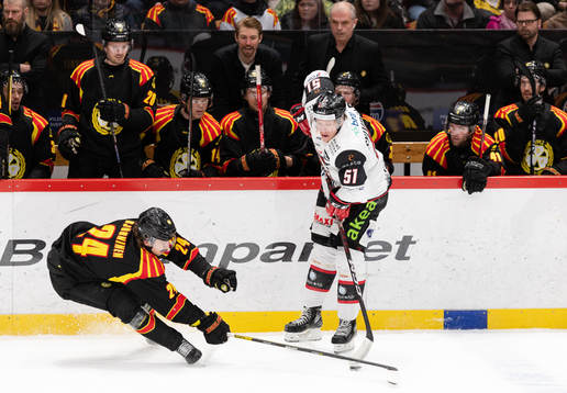 Brynäs Hannes Björninen och Malmö Redhawks Emil