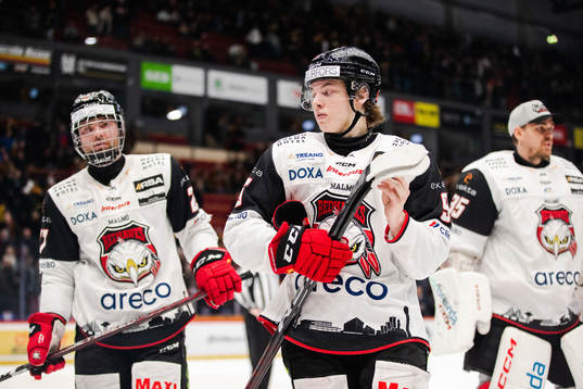 Malmö Redhawks Lukas Wernblom deppar