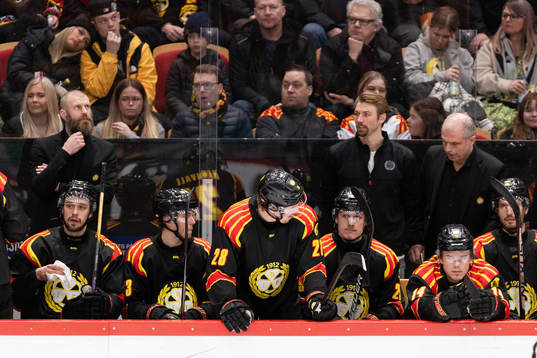 Brynäs spelare deppar