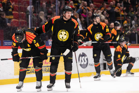 Brynäs Linus Ölund och Johannes Kinnvall deppar
