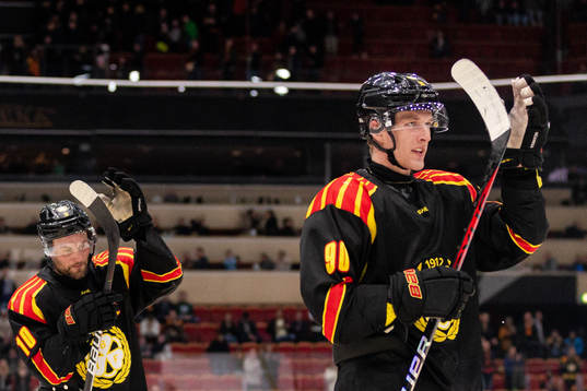 Brynäs Johan Larsson och David Sklenicka deppar