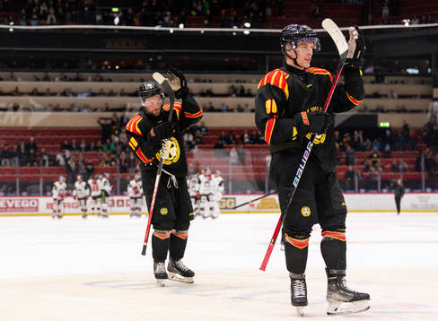 Brynäs Johan Larsson och David Sklenicka deppar