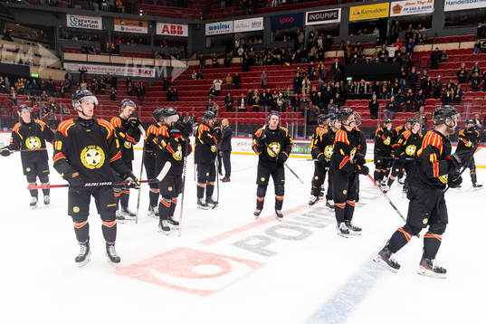 Brynäs spelare deppar
