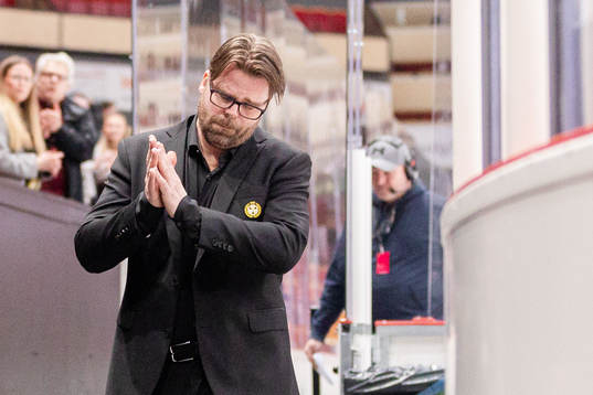 Brynäs tränare Ove Molin deppar
