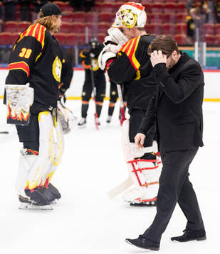 Brynäs tränare Ove Molin deppar