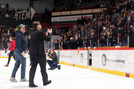 Brynäs tränare Ove Molin deppar