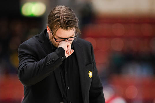 Brynäs tränare Ove Molin deppar