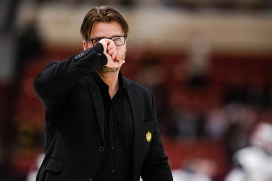 Brynäs tränare Ove Molin deppar