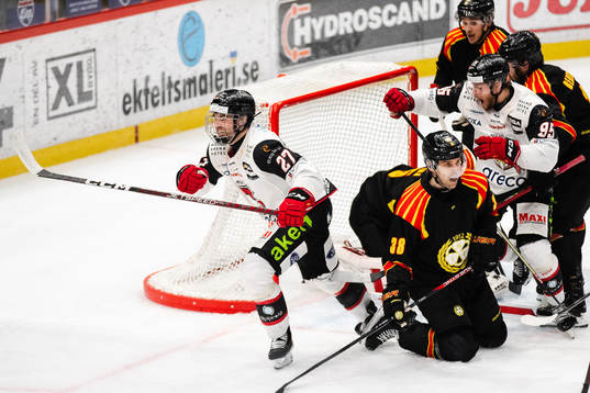Malmö Redhawks Ponthus Westerholm jublar
