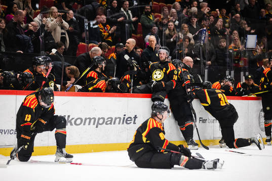 Brynäs spelare deppar