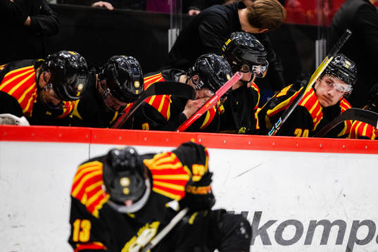 Brynäs Oscar Birgersson deppar