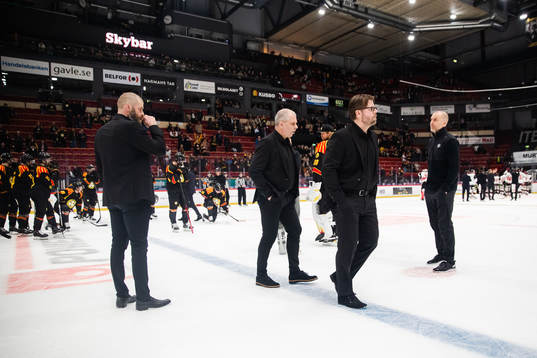 Brynäs tränare Ove Molin deppar