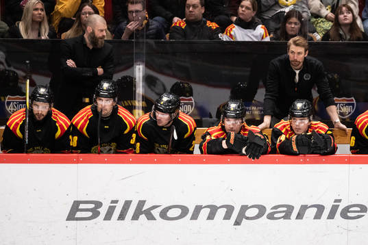 Brynäs Anton Rödin och lagkamrater deppar