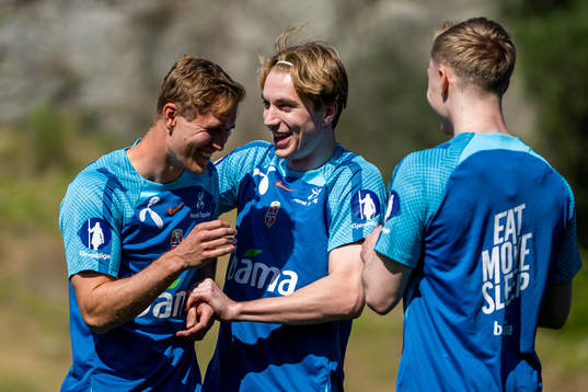 Ola Solbakken and Kristian Thorstvedt of the Norwegian