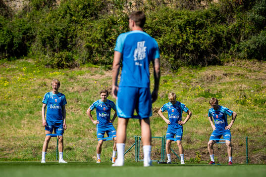 Morten Thorsby, Marcus Holmgren Pedersen, Birger Meling and