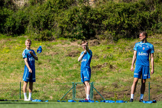 Birger Meling, Mats Møller Dæhli and Stian Gregersen of