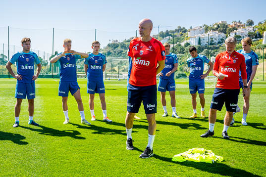 Ståle Solbakken, head coach of the Norwegian national