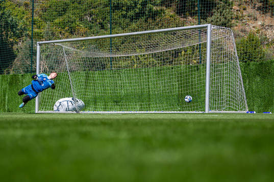 Goalkeeper Egil Selvik of the Norwegian national football