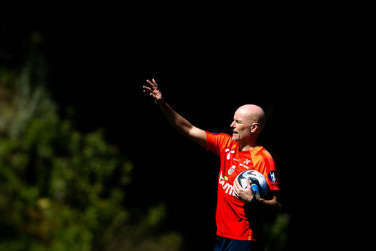 Ståle Solbakken, head coach of the Norwegian national