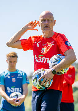 Ståle Solbakken, head coach of the Norwegian national