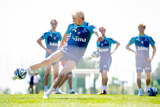 Morten Thorsby of the Norwegian national football team
