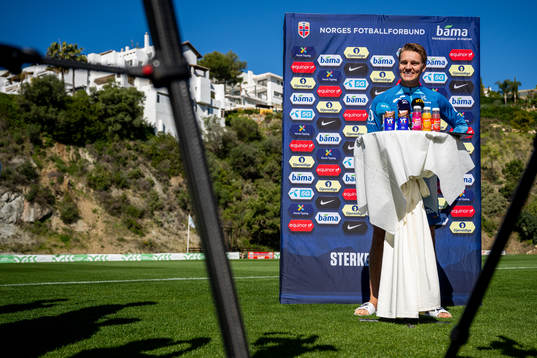 Martin Ødegaard of the Norwegian national football team
