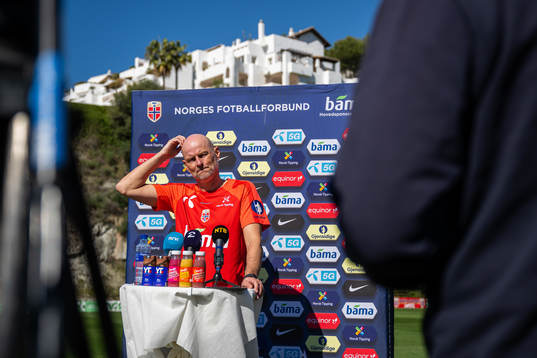 Ståle Solbakken, head coach of the Norwegian national