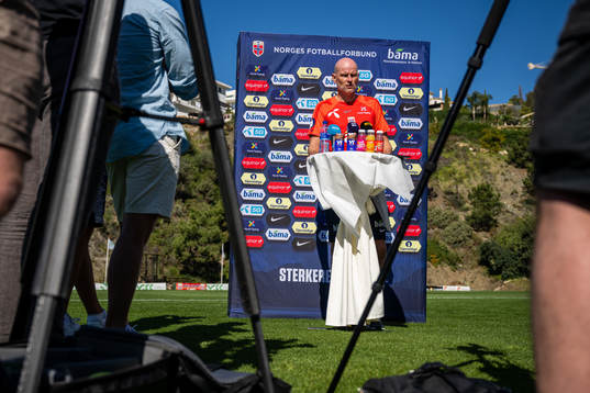 Ståle Solbakken, head coach of the Norwegian national