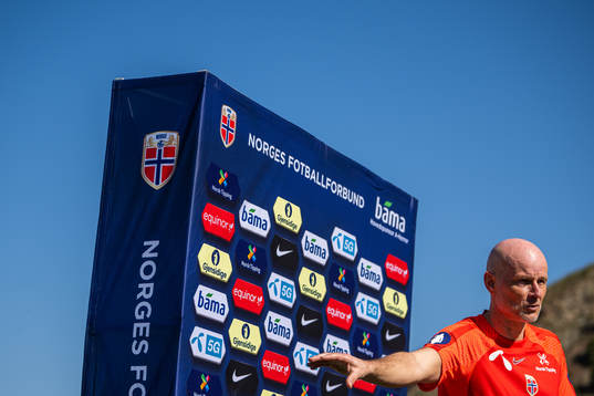 Ståle Solbakken, head coach of the Norwegian national