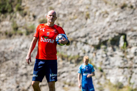Ståle Solbakken, head coach of the Norwegian national