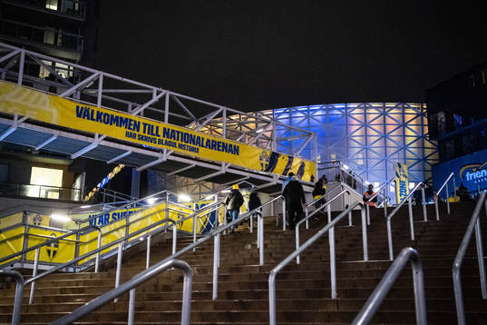 Exterior of Friends Arena