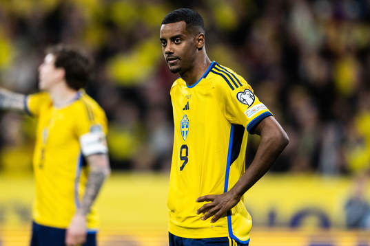 Alexander Isak of Sweden