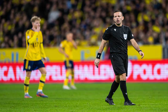 Referee Orel Grinfeeld