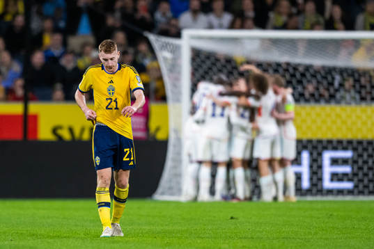 Bläddra bland fler bilder av Football, UEFA Euro Qualifier, Sweden - Belgium