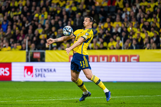 Zlatan Ibrahimovic of Sweden