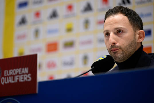 Head coach Domenico Tedesco of Belgium