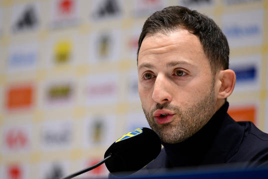 Head coach Domenico Tedesco of Belgium