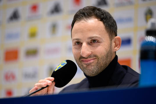 Head coach Domenico Tedesco of Belgium