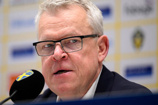 Head coach Janne Andersson of Sweden