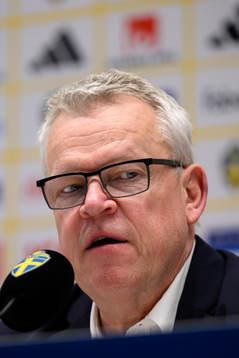 Head coach Janne Andersson of Sweden