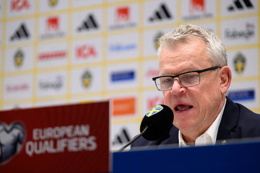 Head coach Janne Andersson of Sweden