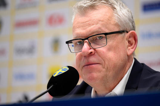Head coach Janne Andersson of Sweden