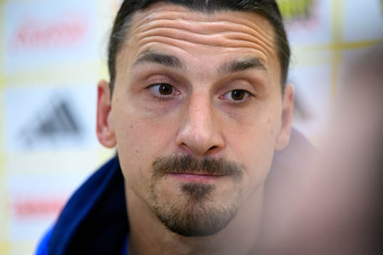 Zlatan Ibrahimovic of Sweden