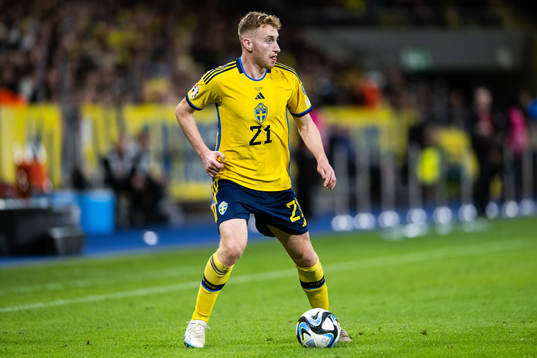 Dejan Kulusevski of Sweden