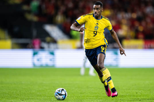 Alexander Isak of Sweden
